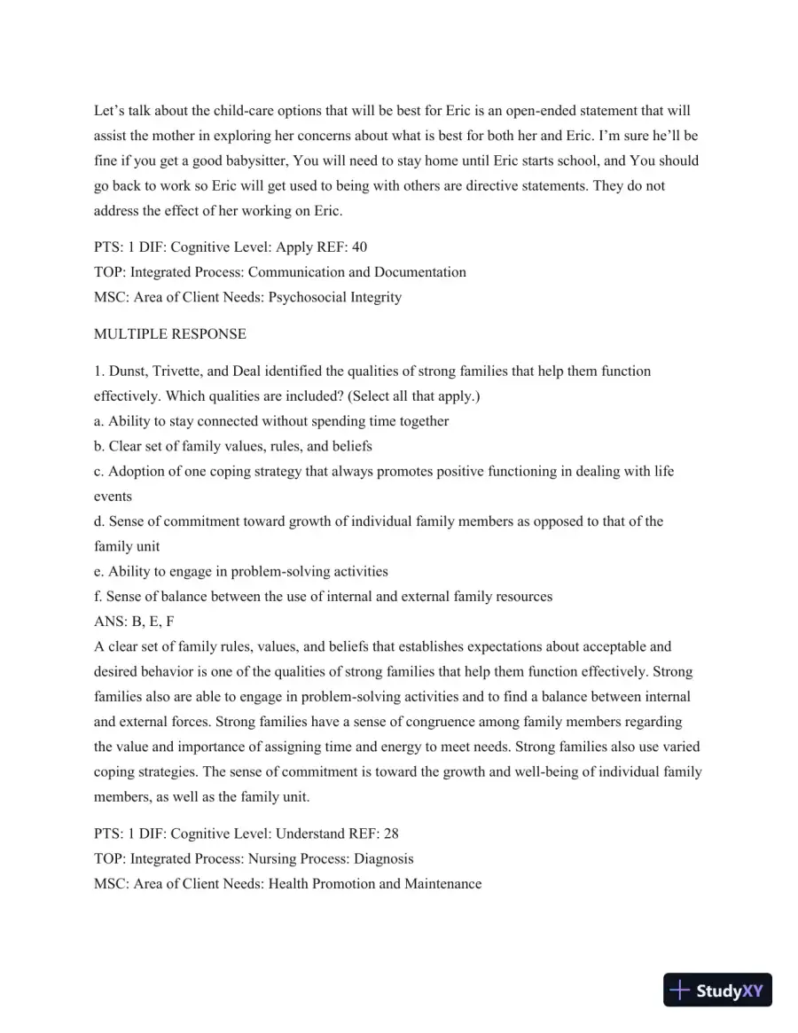 Test Bank For Wong's Essentials Of Pediatric Nursing, 9th Edition, page 21