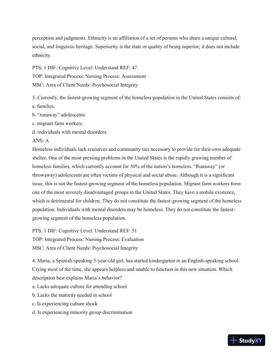Test Bank For Wong's Essentials Of Pediatric Nursing, 9th Edition, page 25
