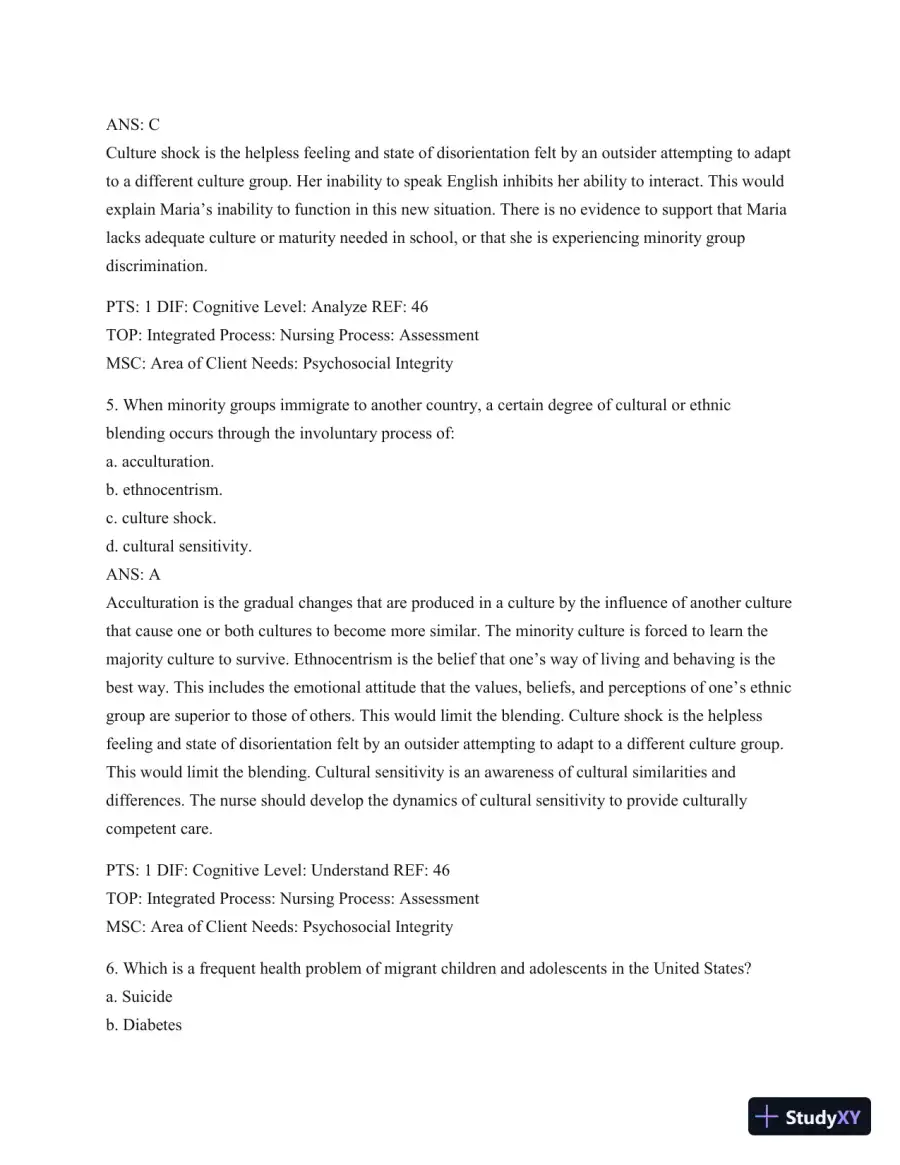 Test Bank For Wong's Essentials Of Pediatric Nursing, 9th Edition, page 26