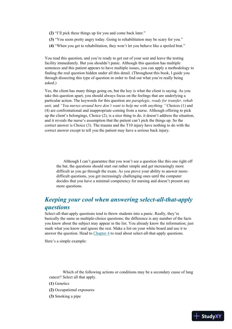 NCLEX-RN For Dummies with Online Practice Tests (2020), page 24