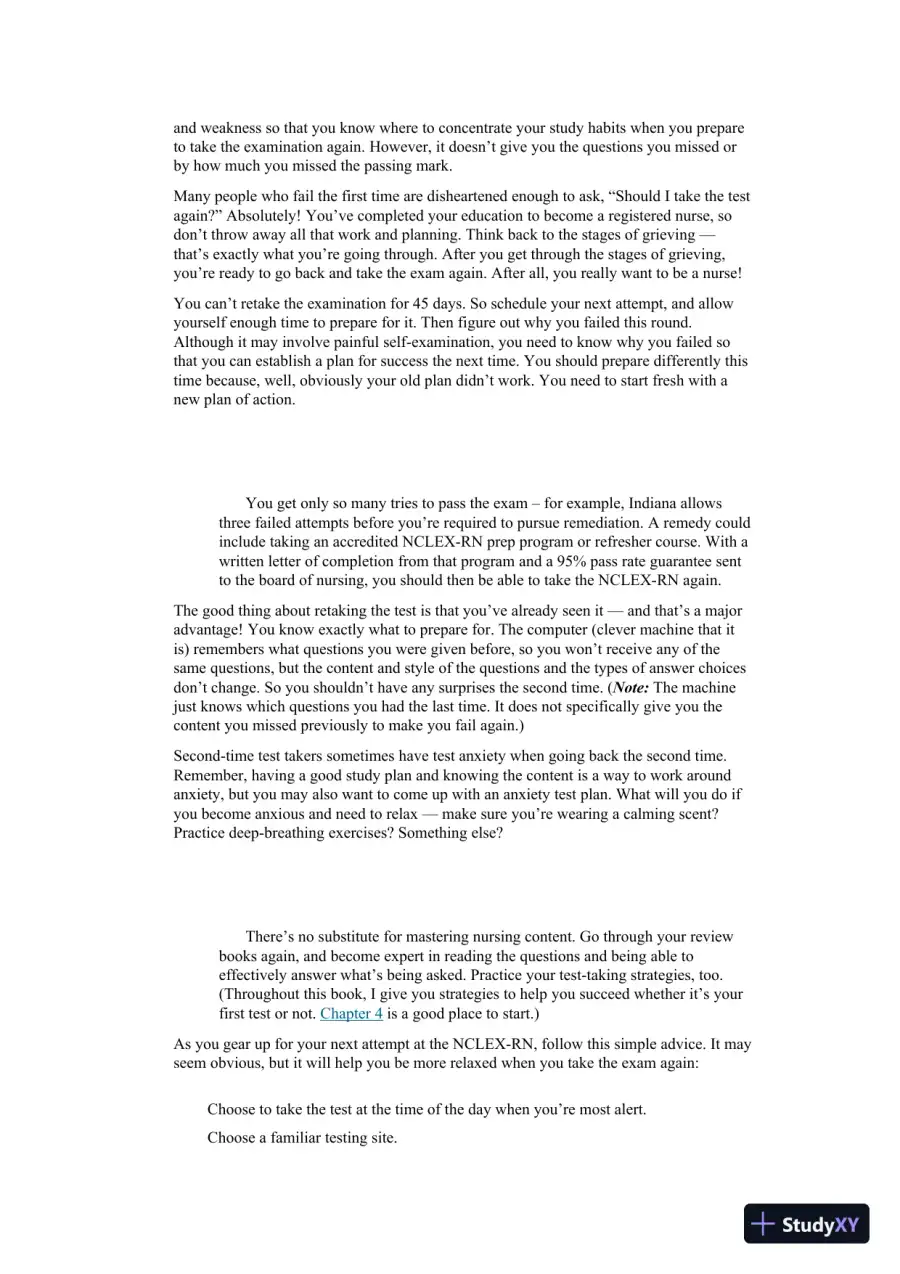 NCLEX-RN For Dummies with Online Practice Tests (2020), page 26