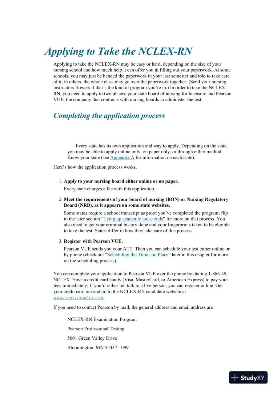 NCLEX-RN For Dummies with Online Practice Tests (2020), page 30