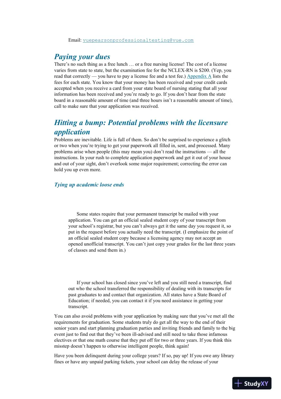 NCLEX-RN For Dummies with Online Practice Tests (2020), page 31