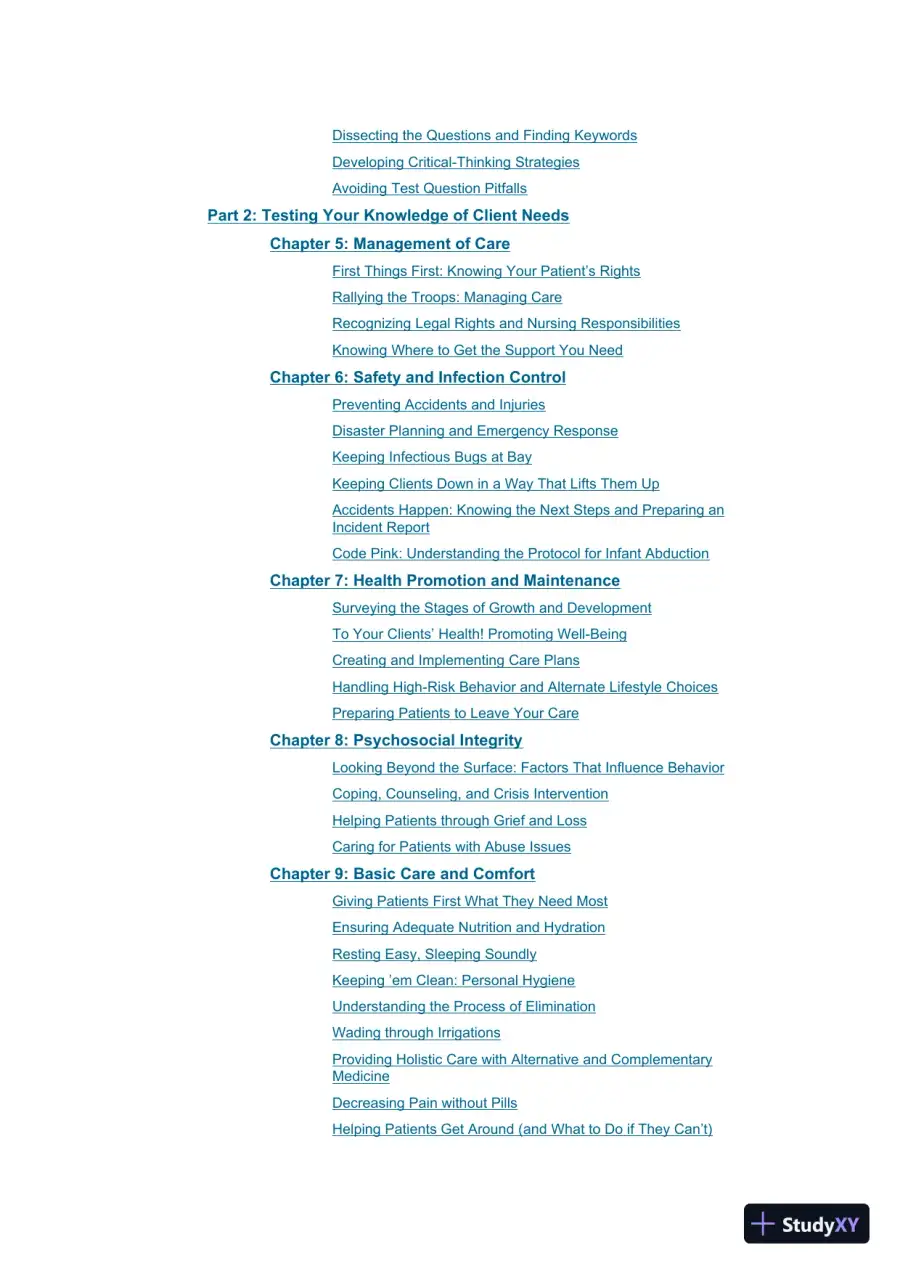 NCLEX-RN For Dummies with Online Practice Tests (2020), page 7