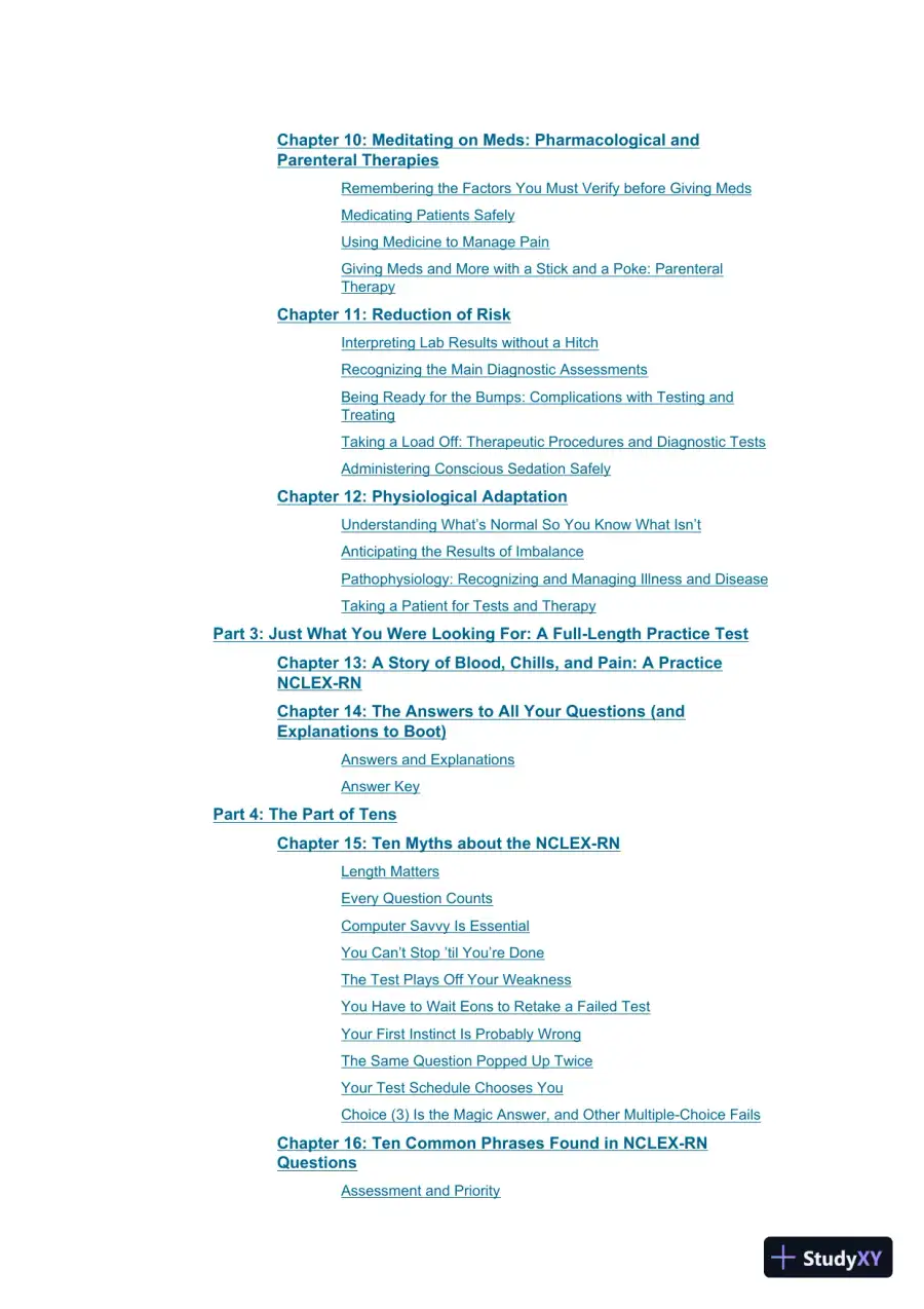 NCLEX-RN For Dummies with Online Practice Tests (2020), page 8
