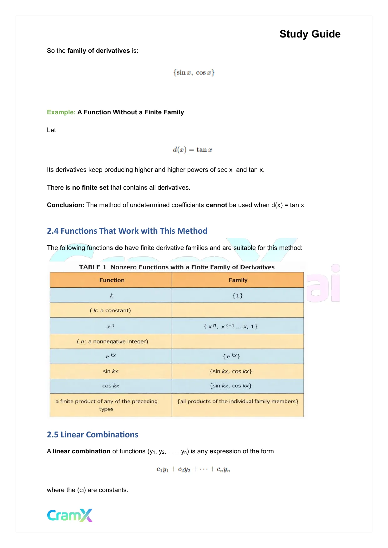Differential Equations - Second-Order Equations - Page 7 preview image