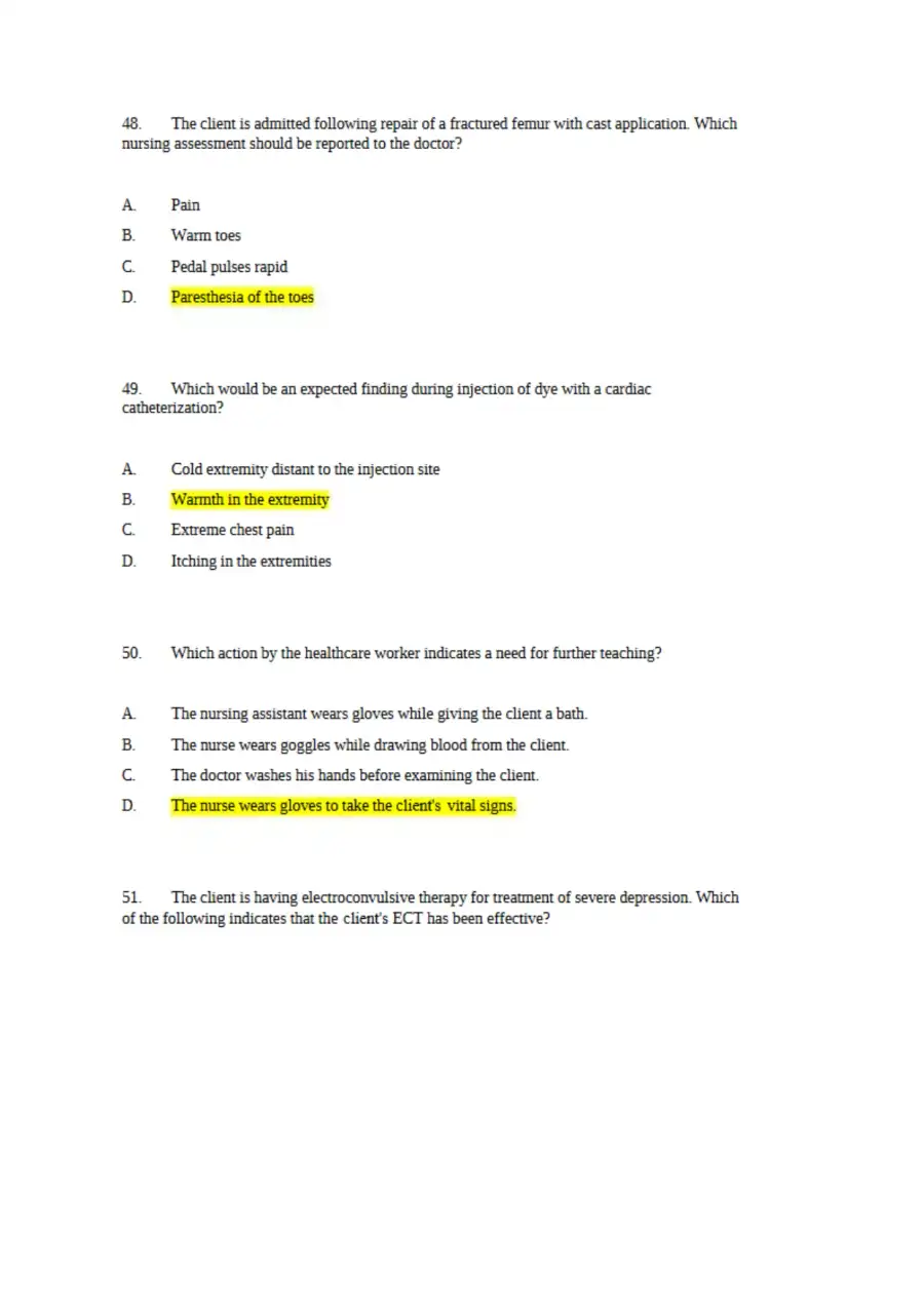 NCLEX-PN Final Exam, page 15