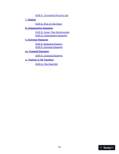 LSAT Reading Comprehension (Manhattan Prep LSAT Strategy Guides) (2020) - Page 12 preview image