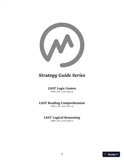 LSAT Reading Comprehension (Manhattan Prep LSAT Strategy Guides) (2020) - Page 6 preview image