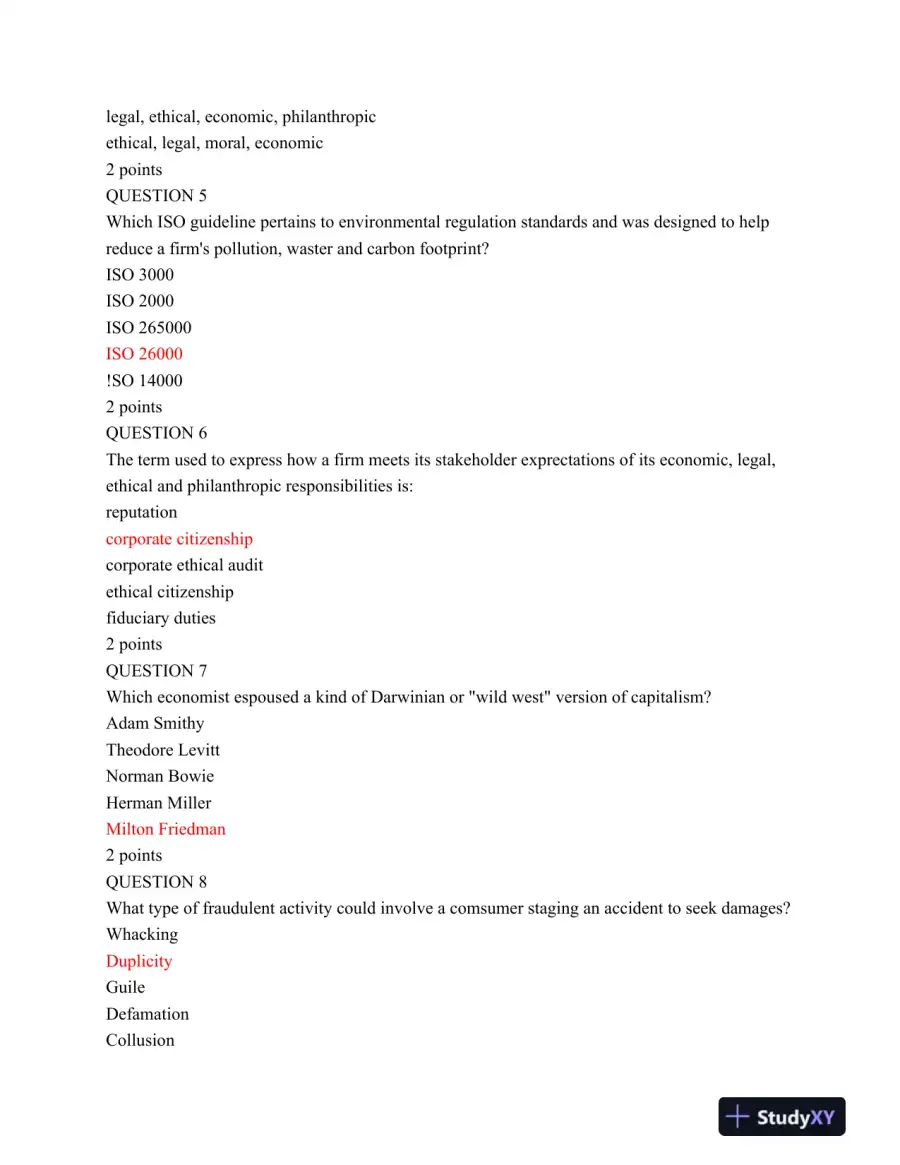 NU MGT400 Final Exam 2015, page 3