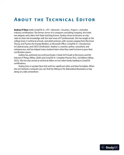 CompTIA A+ CertMike: Core 1 Exam 220-1101 (2023) - Page 14 preview image