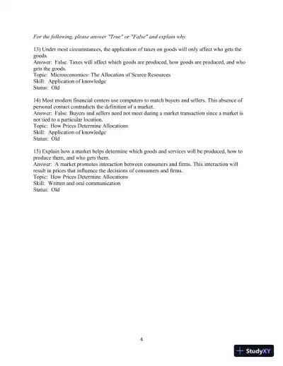 Test Bank for Microeconomics: Theory And Applications With Calculus , 5th Edition - Page 6 preview image