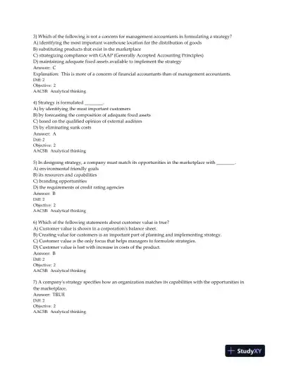 Horngren's Cost Accounting: A Managerial Emphasis 16th Edition Test Bank - Page 11 preview image