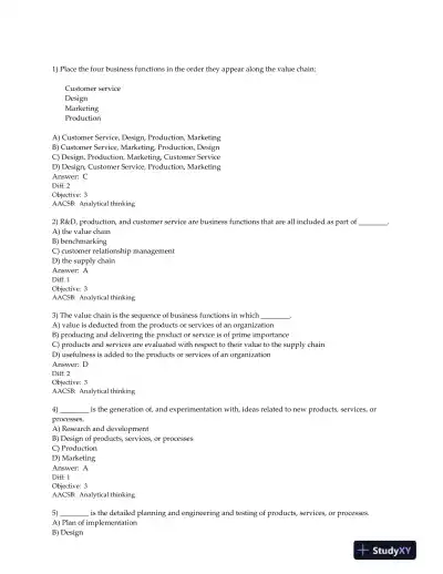 Horngren's Cost Accounting: A Managerial Emphasis 16th Edition Test Bank - Page 16 preview image