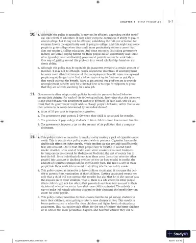 Macroeconomics Fourth Edition Solution Manual - Page 8 preview image