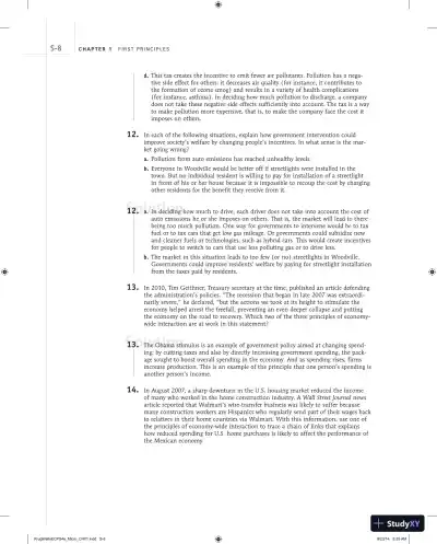 Macroeconomics Fourth Edition Solution Manual - Page 9 preview image