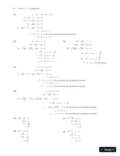 Solution Manual for Calculus I with Precalculus, 3rd Edition - Page 14 preview image