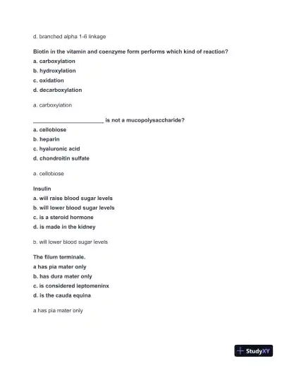 2024-2025 NBCE - Part 1 Practice test with Answers (336 Solved Questions) - Page 20 preview image