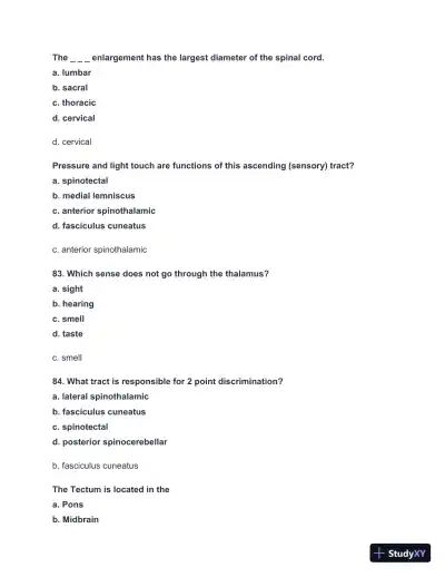 2024-2025 NBCE - Part 1 Practice test with Answers (336 Solved Questions) - Page 21 preview image