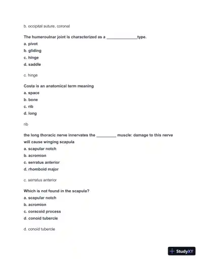 2024-2025 NBCE - Part 1 Practice test with Answers (336 Solved Questions) - Page 5 preview image