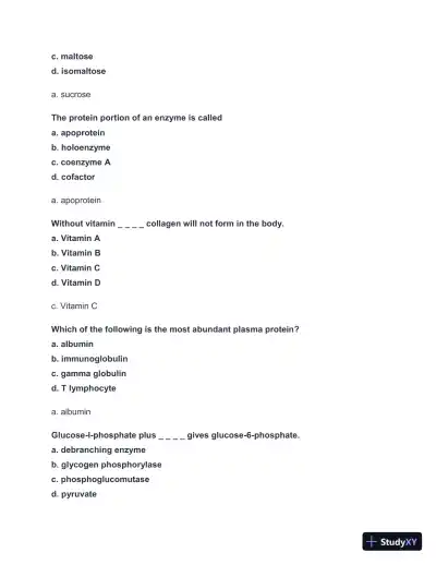 2024-2025 NBCE - Part 1 Practice test with Answers (336 Solved Questions) - Page 8 preview image