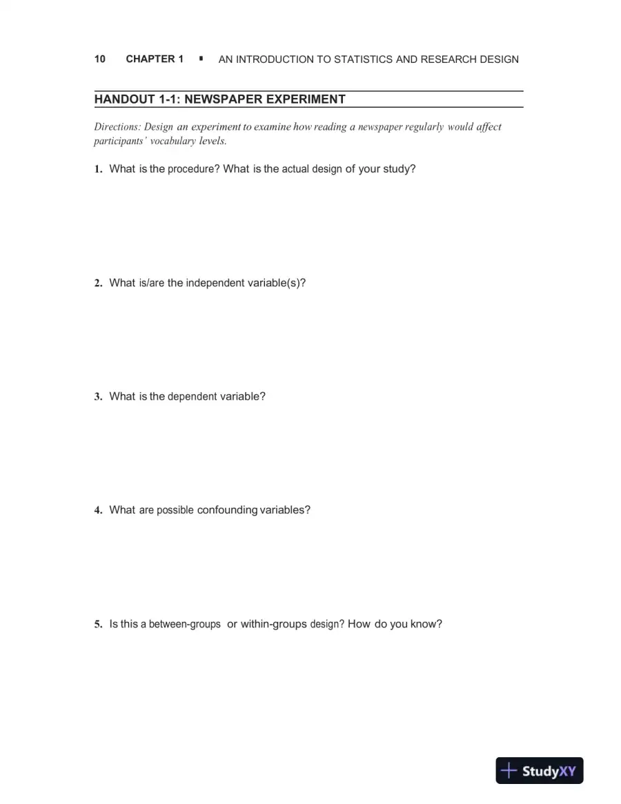 Class Notes for Essentials of Statistics for the Behavioral Sciences , 2nd Edition, page 11