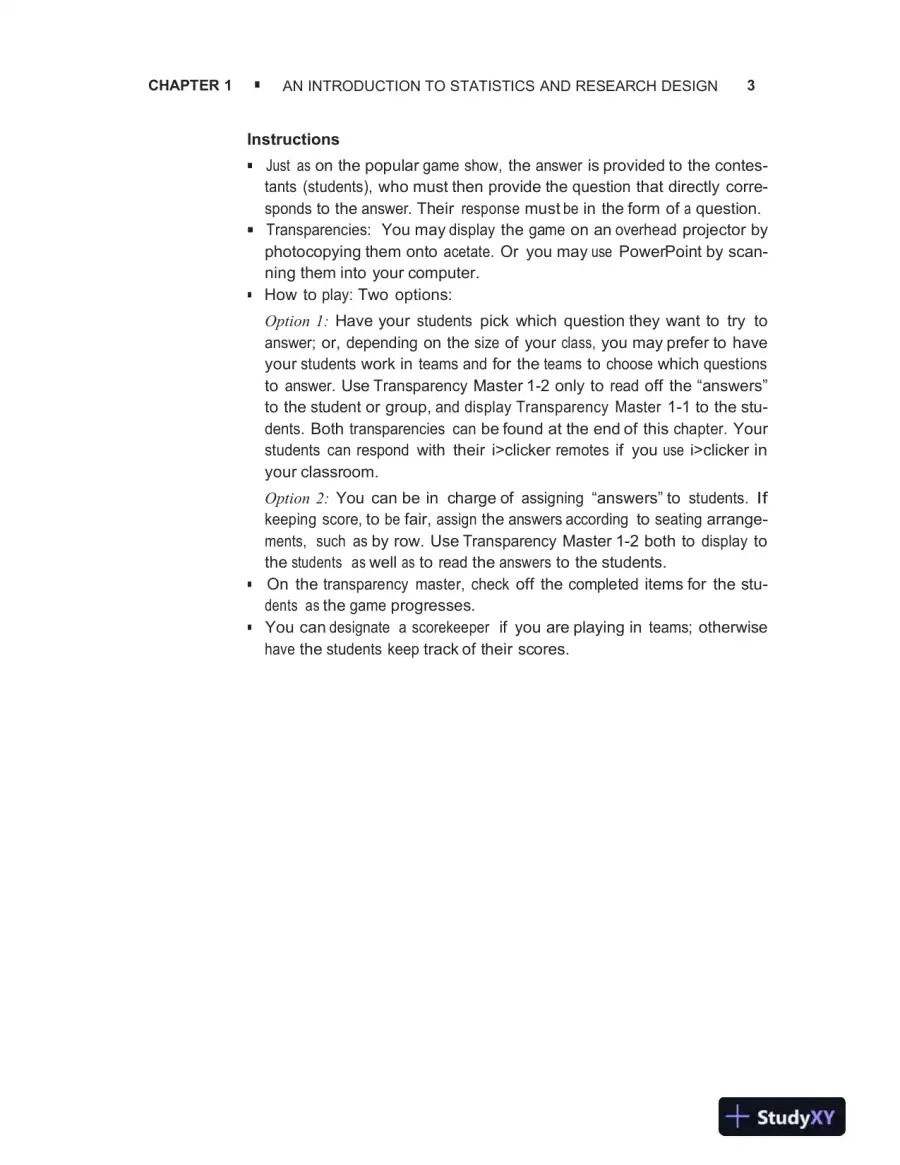 Class Notes for Essentials of Statistics for the Behavioral Sciences , 2nd Edition, page 4