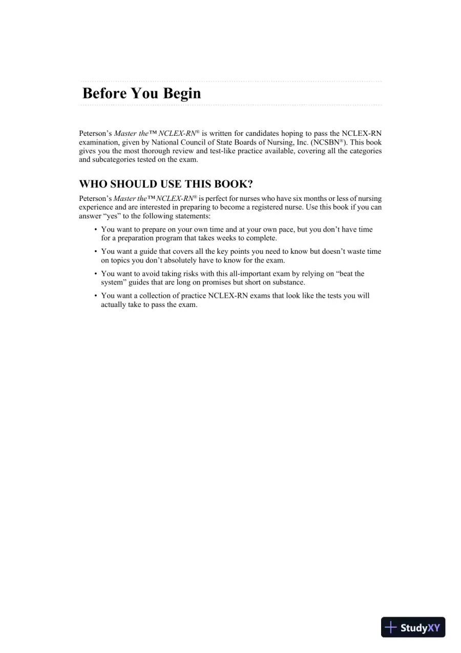Master the NCLEX-RN Exam (2022), page 10