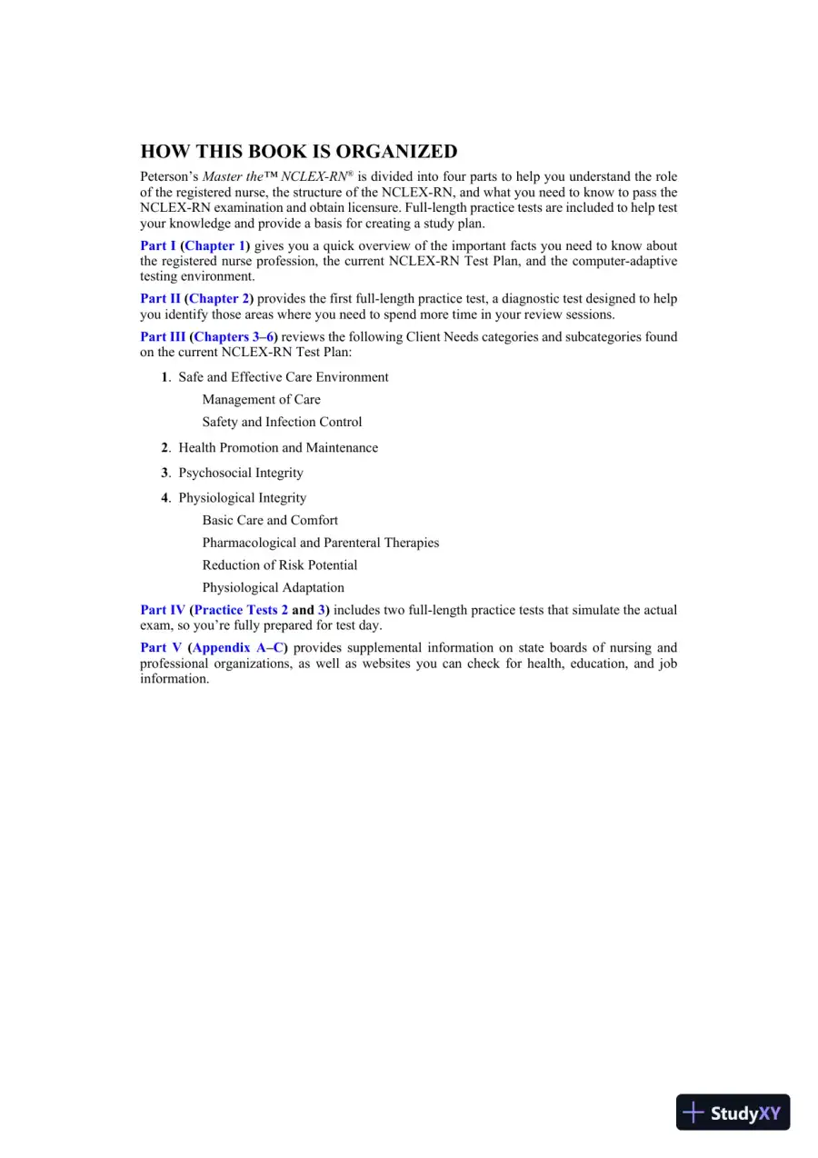 Master the NCLEX-RN Exam (2022), page 11