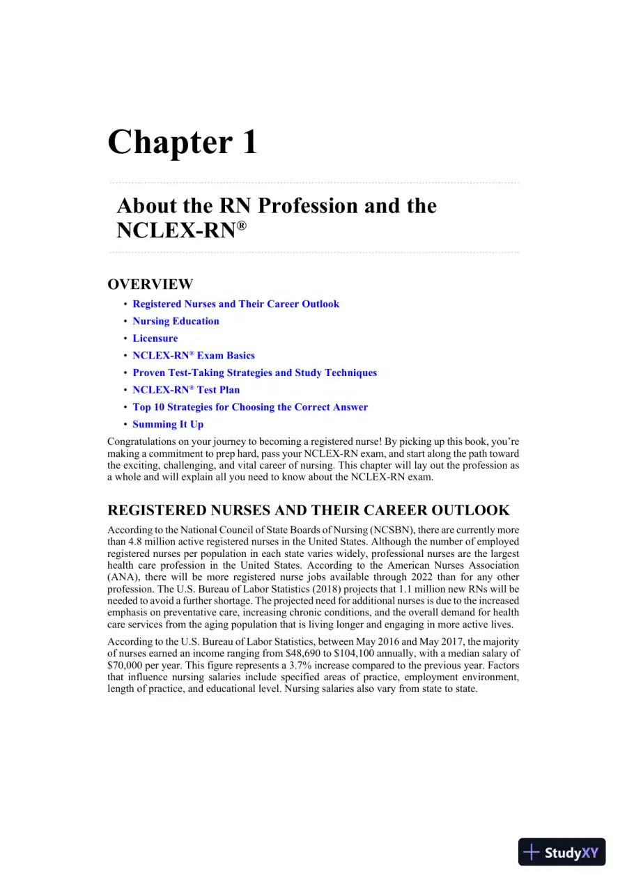Master the NCLEX-RN Exam (2022), page 16