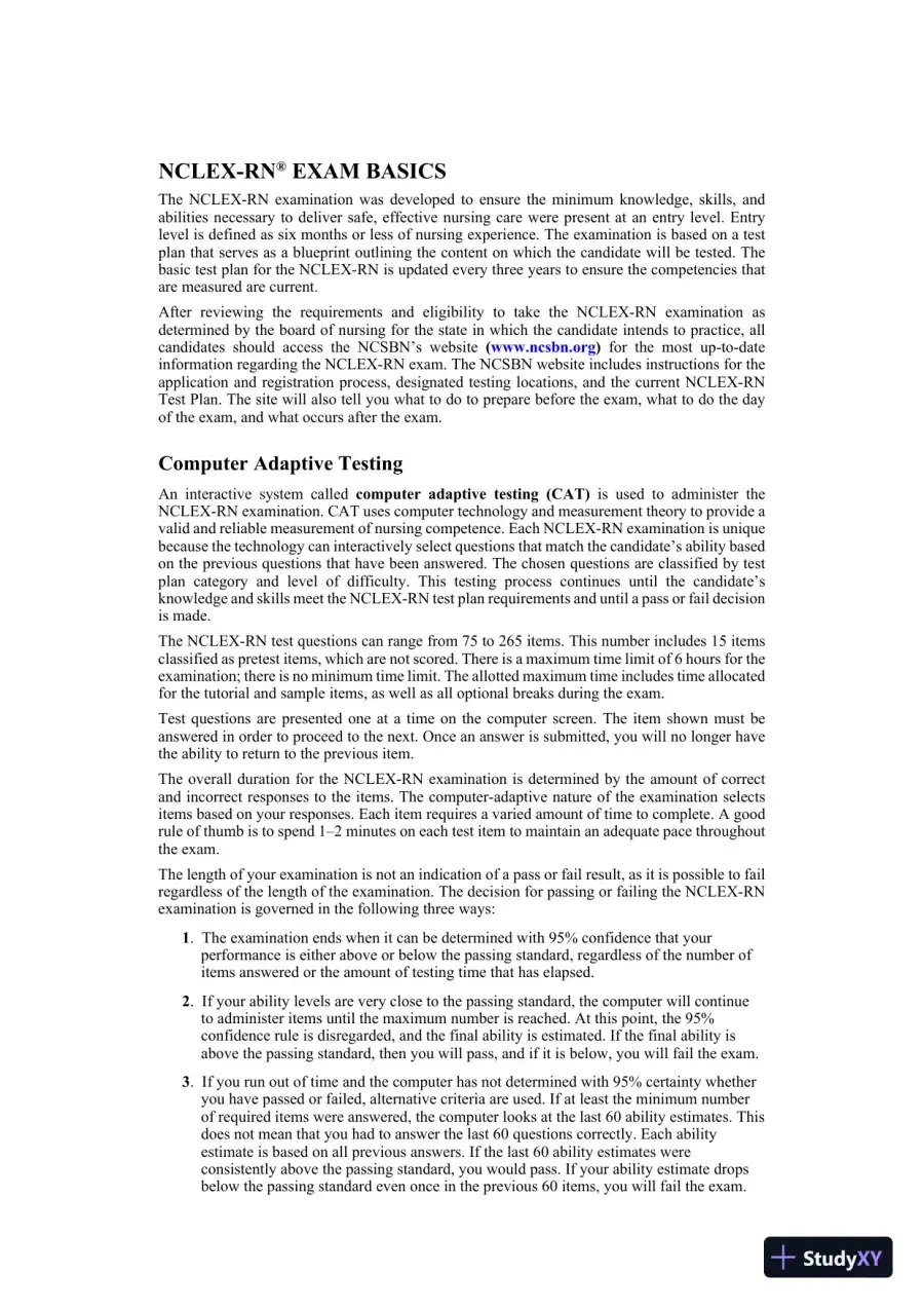 Master the NCLEX-RN Exam (2022), page 18