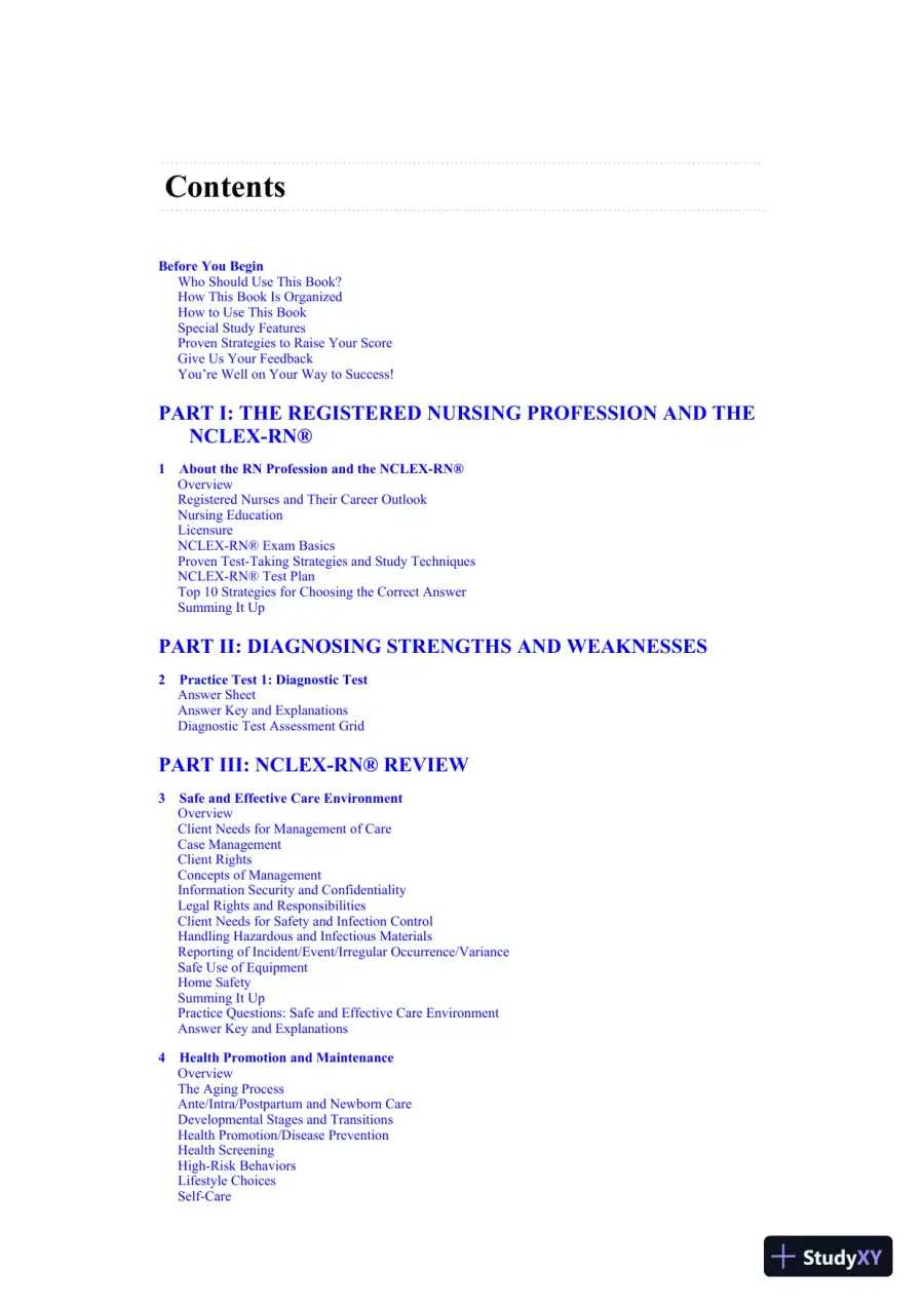 Master the NCLEX-RN Exam (2022), page 7