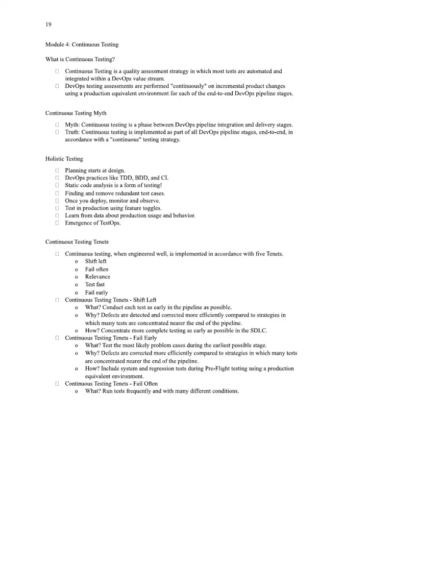 DevOps and Its Importance Study Notes, page 19