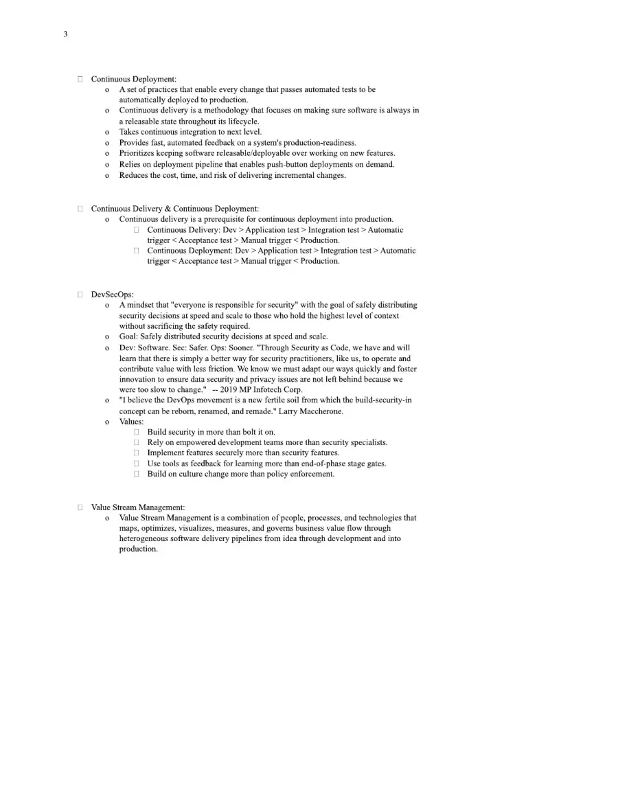 DevOps and Its Importance Study Notes, page 3