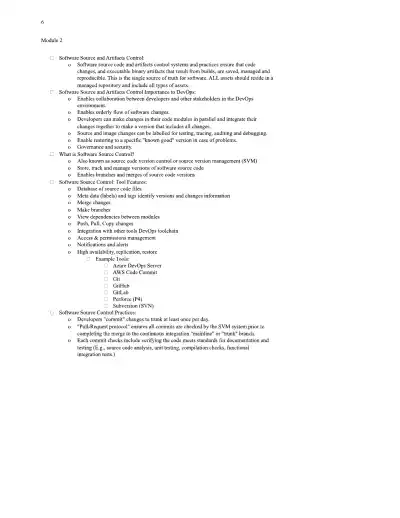 DevOps and Its Importance Study Notes - Page 6 preview image