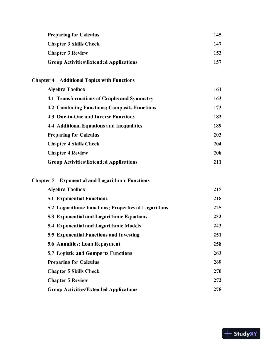 Solution Manual for College Algebra in Context with Applications for the Managerial, Life, and Social Sciences, 6th Edition, page 4