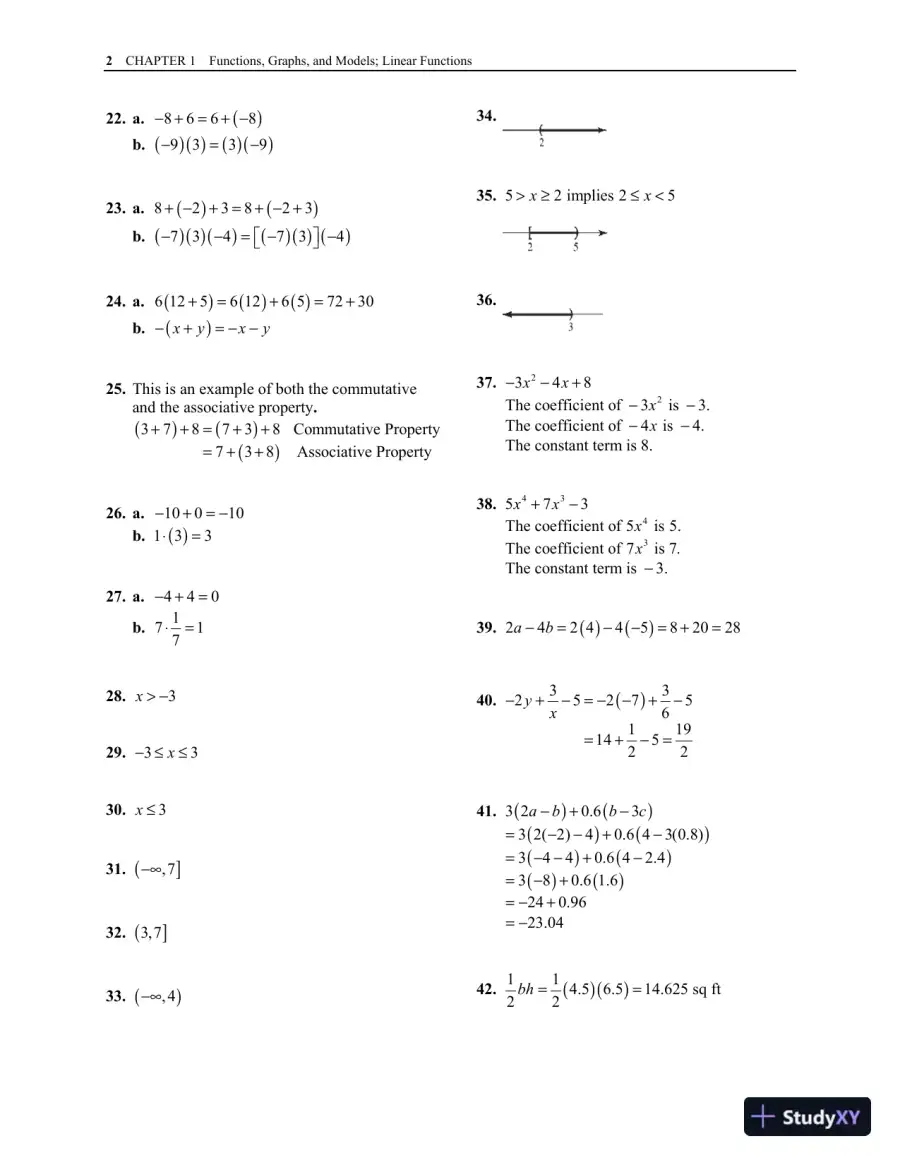 Solution Manual for College Algebra in Context with Applications for the Managerial, Life, and Social Sciences, 6th Edition, page 8