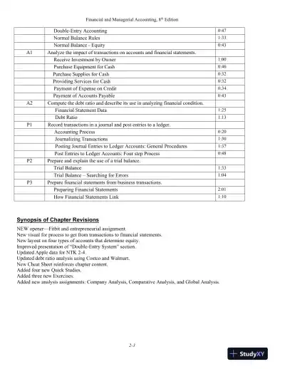 Lecture Notes for Financial and Managerial Accounting, 8th Edition - Page 14 preview image