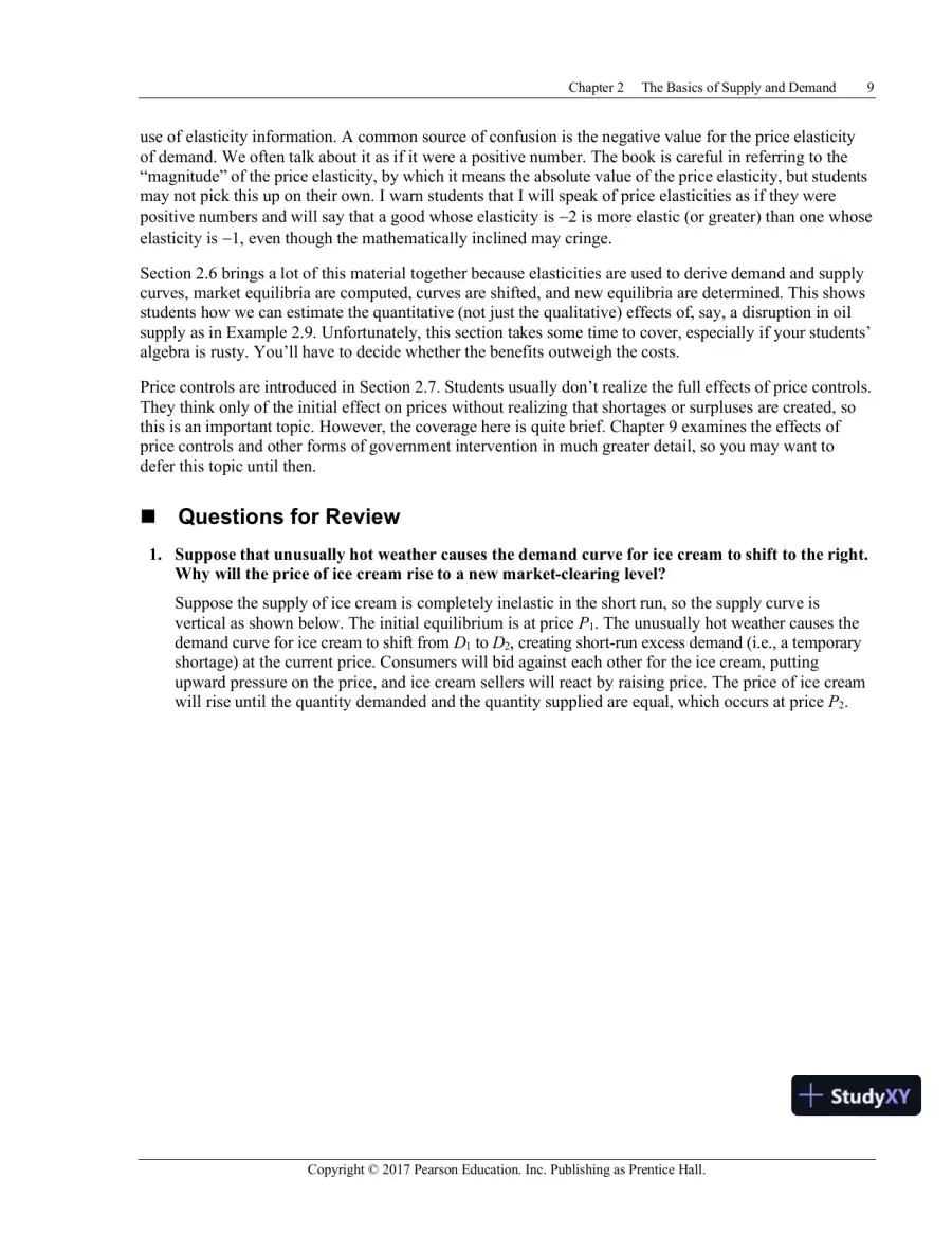 Solution Manual for Microeconomics, 9th Edition, page 12