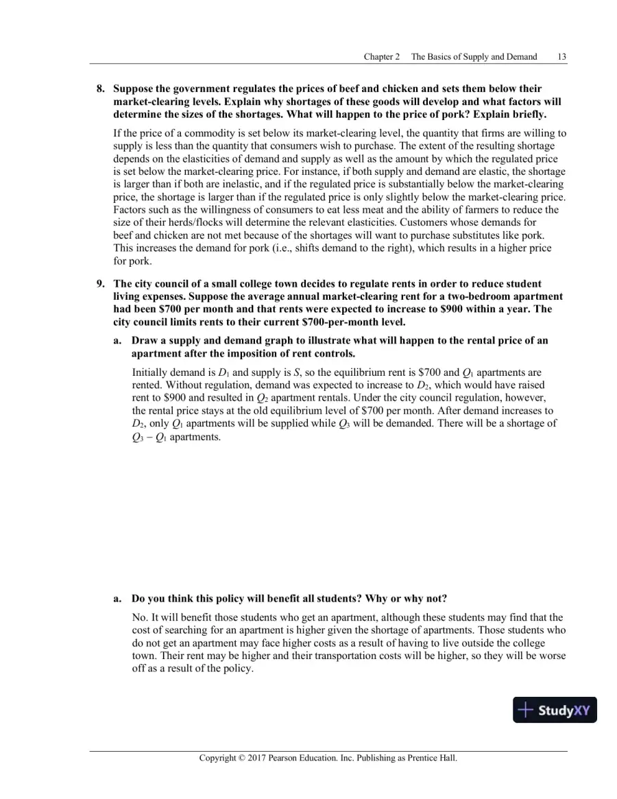 Solution Manual for Microeconomics, 9th Edition, page 16