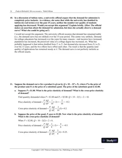 Solution Manual for Microeconomics, 9th Edition - Page 17 preview image