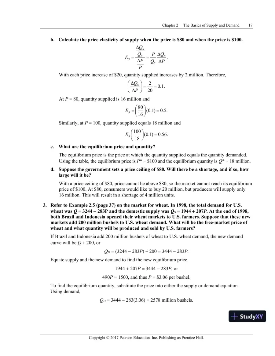 Solution Manual for Microeconomics, 9th Edition, page 20