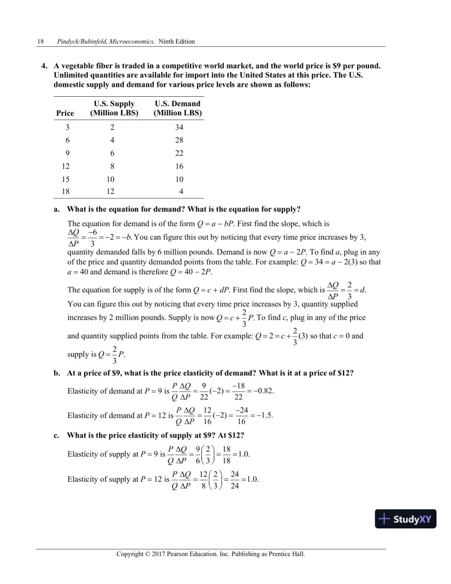 Solution Manual for Microeconomics, 9th Edition, page 21