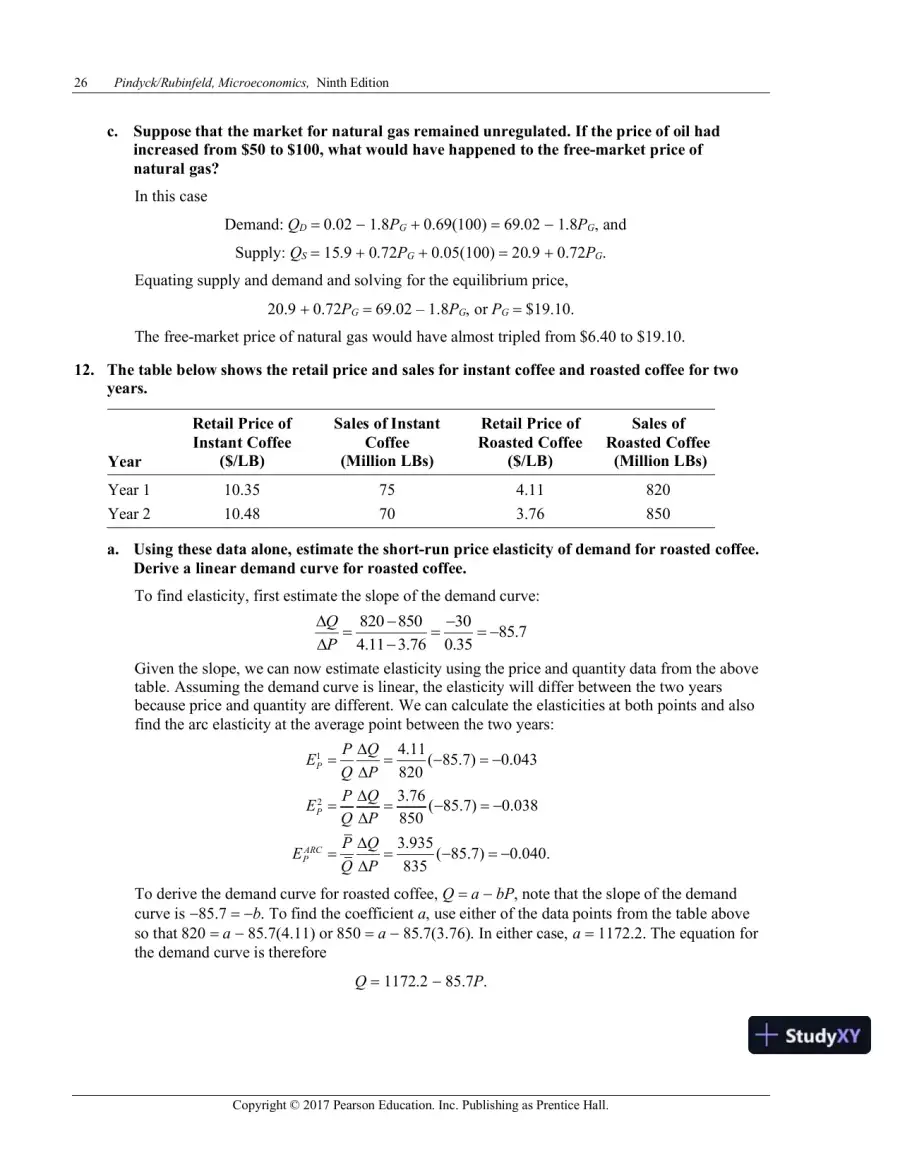 Solution Manual for Microeconomics, 9th Edition, page 29
