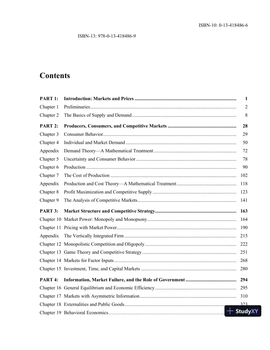 Solution Manual for Microeconomics, 9th Edition, page 3