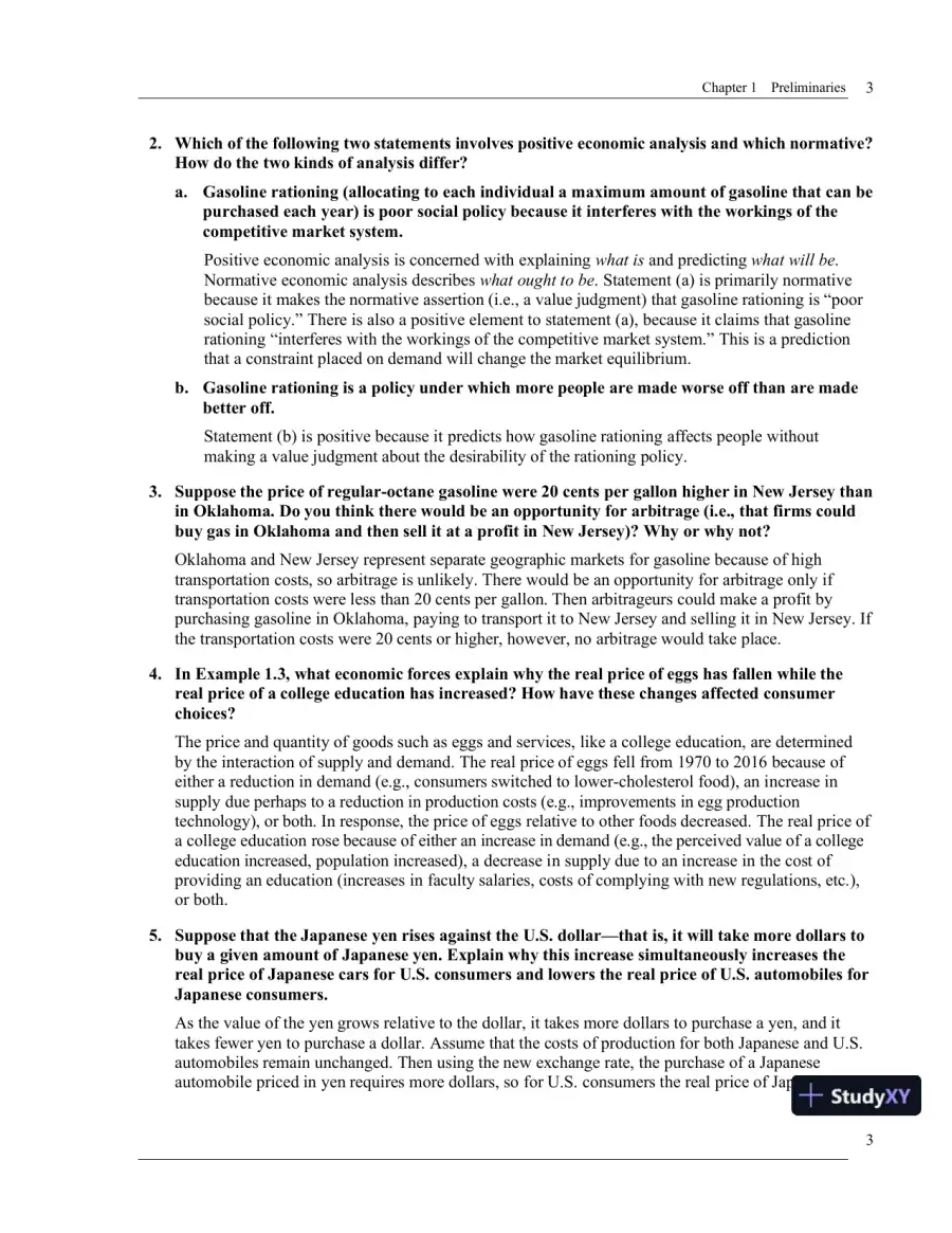 Solution Manual for Microeconomics, 9th Edition, page 6