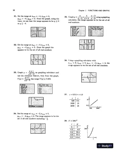 Solution Manual for Technical Calculus With Analytic Geometry , 4th Edition - Page 11 preview image