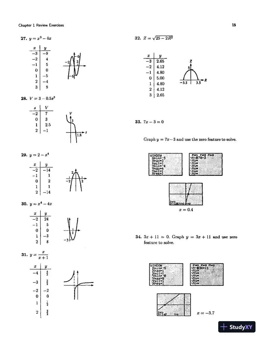 Solution Manual for Technical Calculus With Analytic Geometry  , 4th Edition, page 16