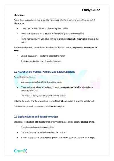 Geology - Plate Tectonics - Page 5 preview image