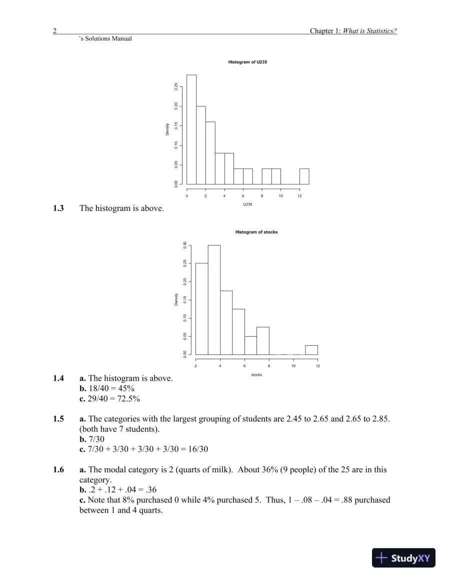 Mathematical Statistics With Applications, 7th Edition Solution Manual, page 3